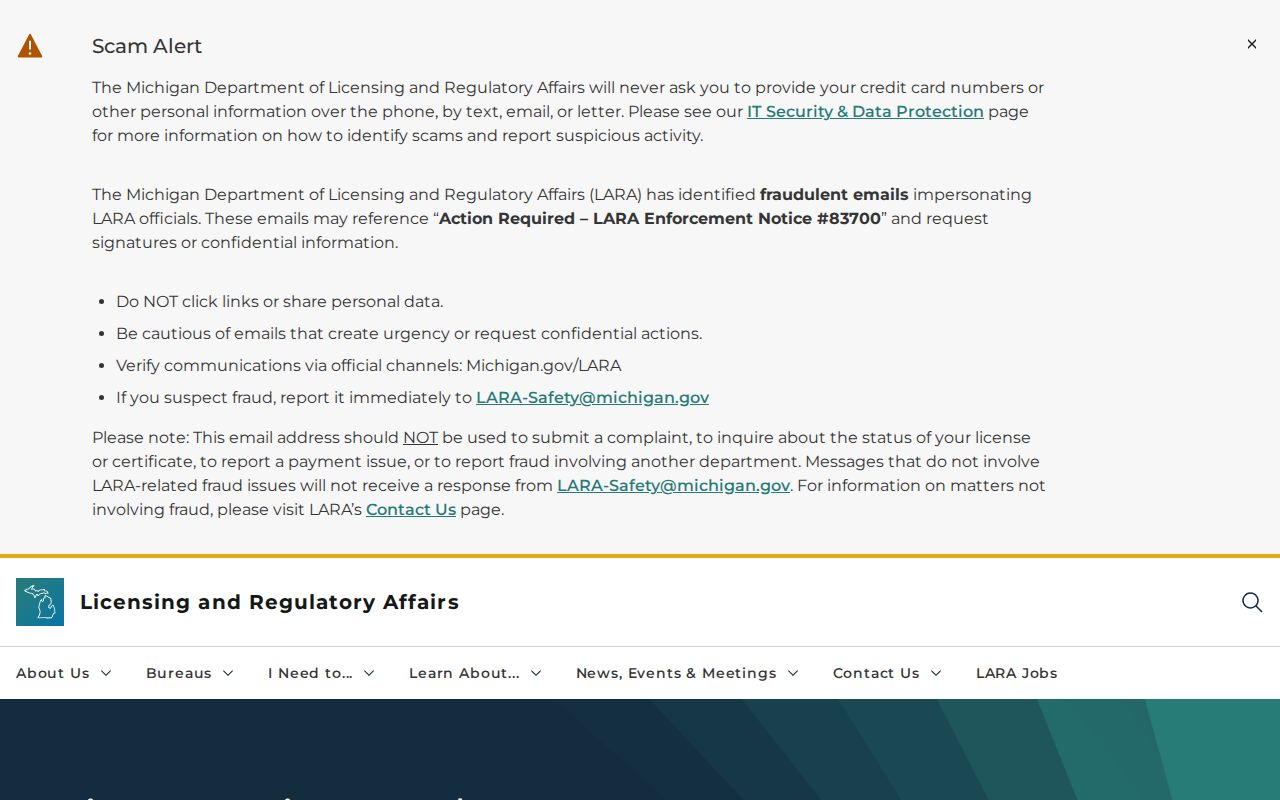 Sterling Heights resident lookup through Michigan professional license search